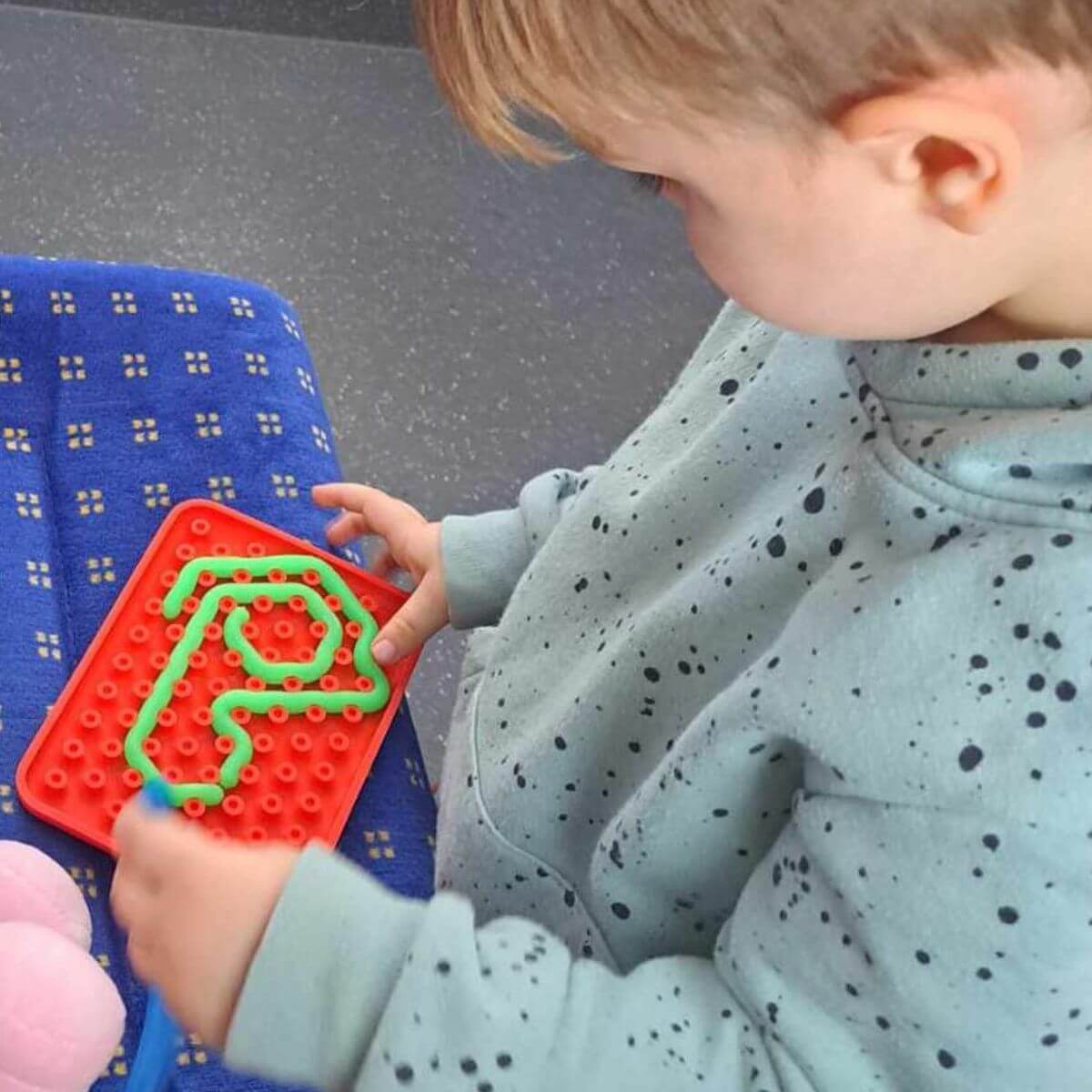 Mochila de juegos para avión o tren 5-6 años