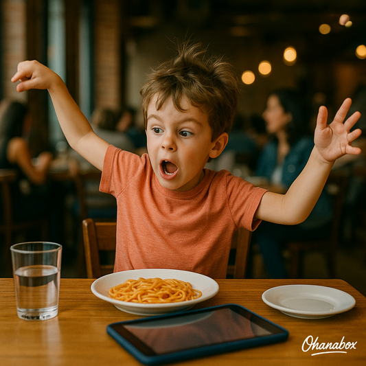 ¿Cenar tranquilo con niños fuera de casa? Cómo entretenerlos sin pantallas