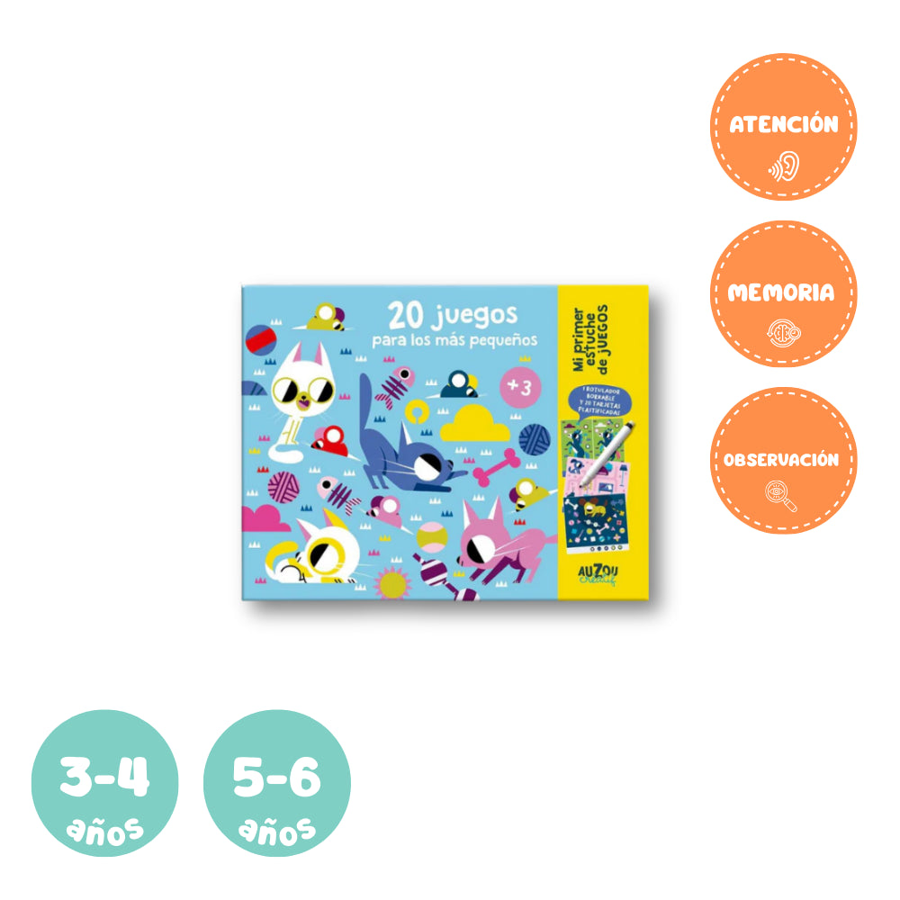 20 Juegos reutilizables con rotulador