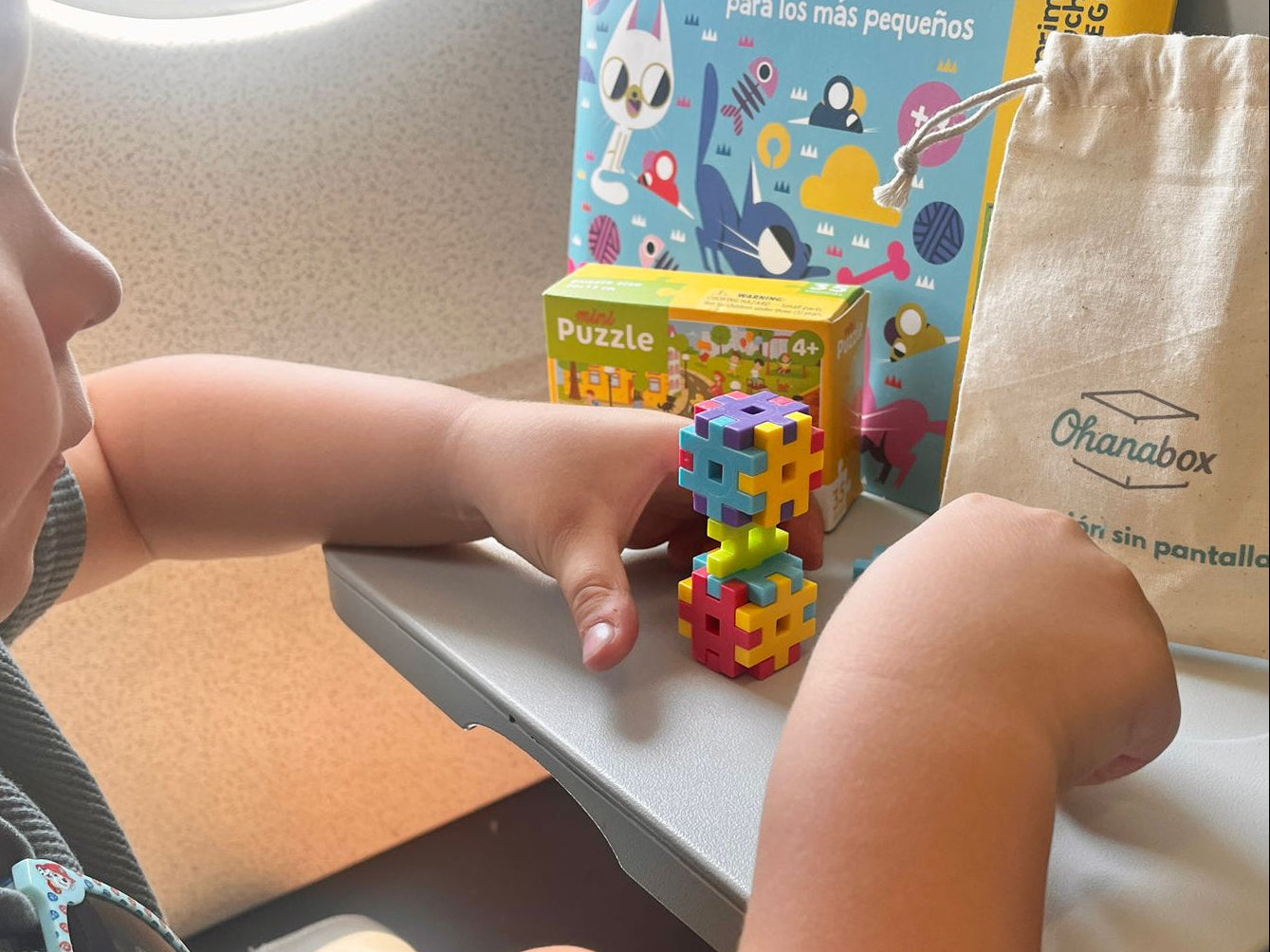 Kit de juegos para el avión (1-2 años)