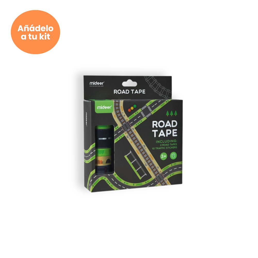 Cinta adhesiva de carreteras (+2 años)