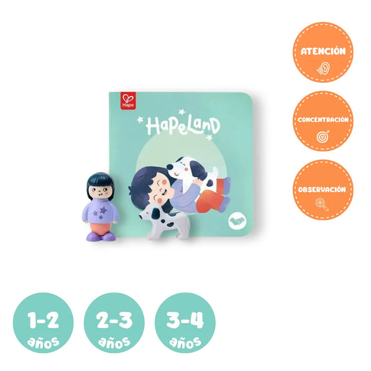 Hape© Cuento con figuras colección Hapeland