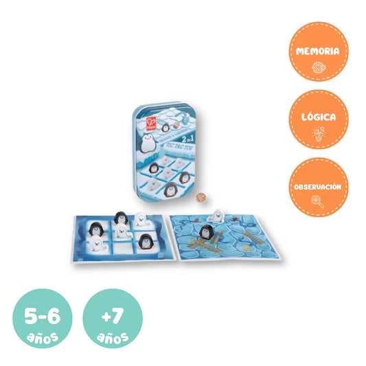 Juego en lata: Tic Tac Toe & Serpientes y Escaleras