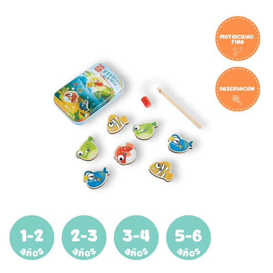 Juego en lata: Pesca
