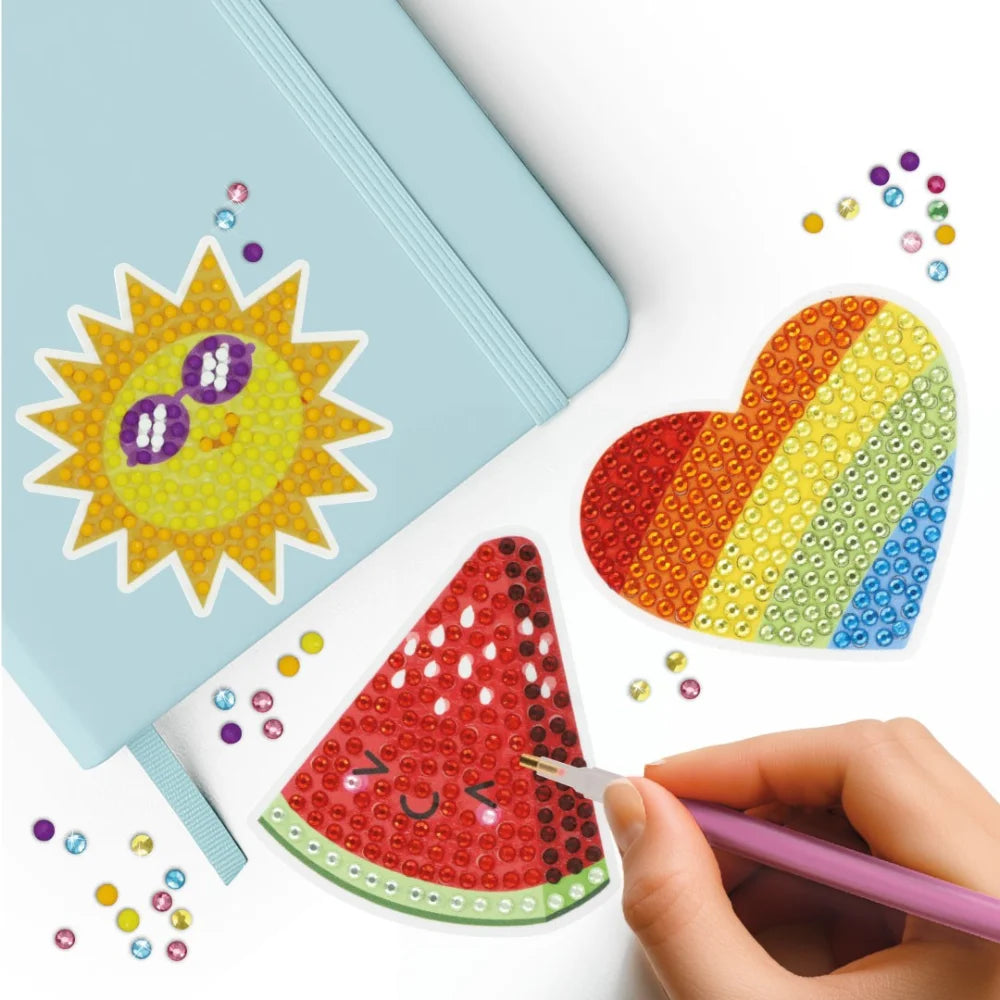 2 kits de llaveros para pintar con diamantes