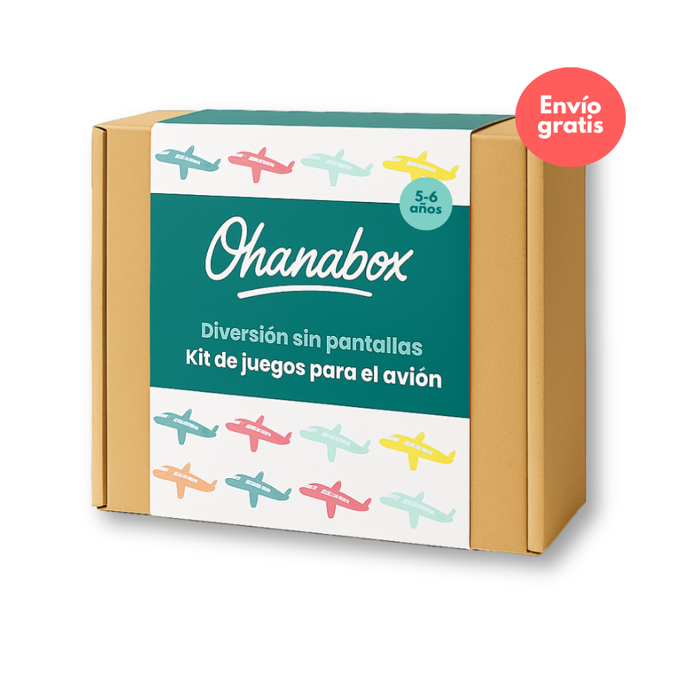 Kit de juegos para el avión (5-6 años)