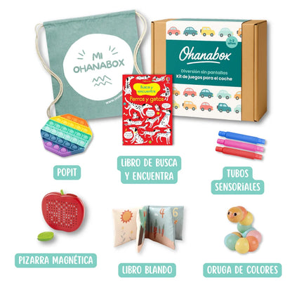 Kit de juegos para el coche (1-2 años)