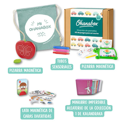 Kit de juegos para el coche (3-4 años)