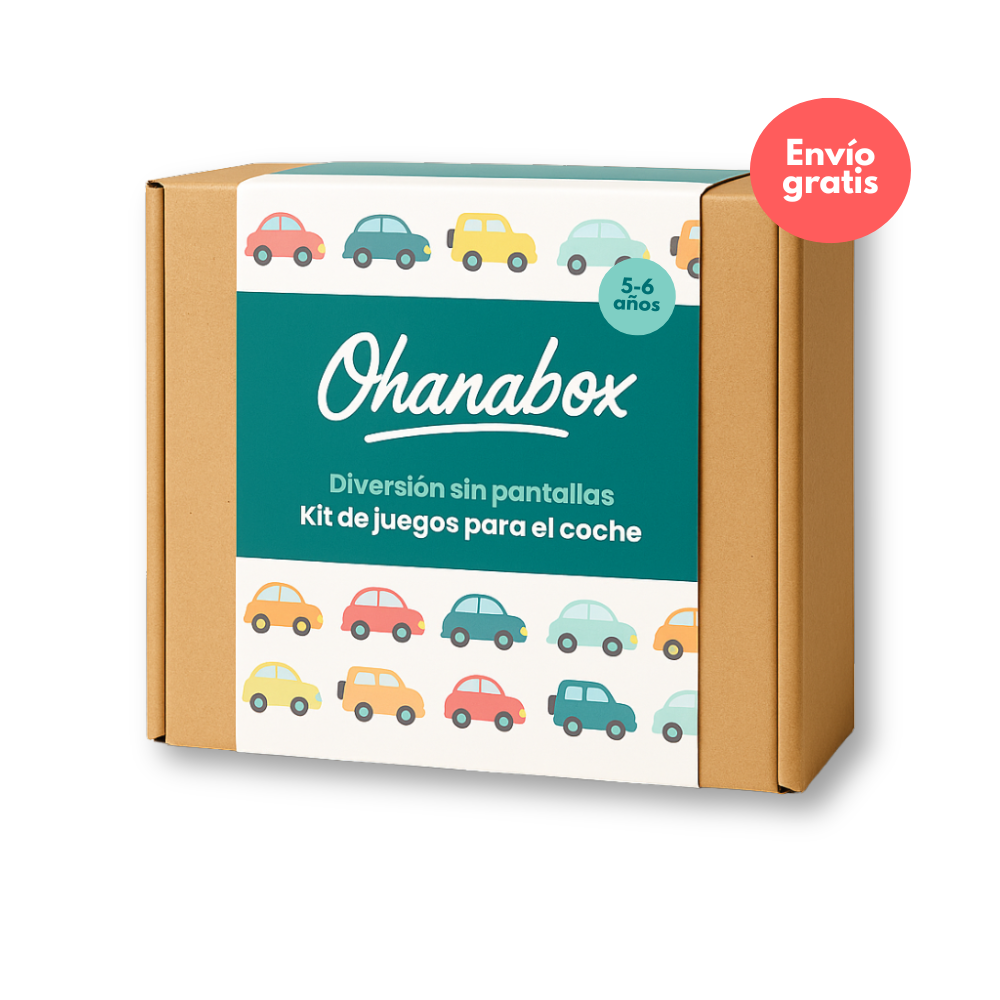 Kit de juegos para el coche (5-6 años)