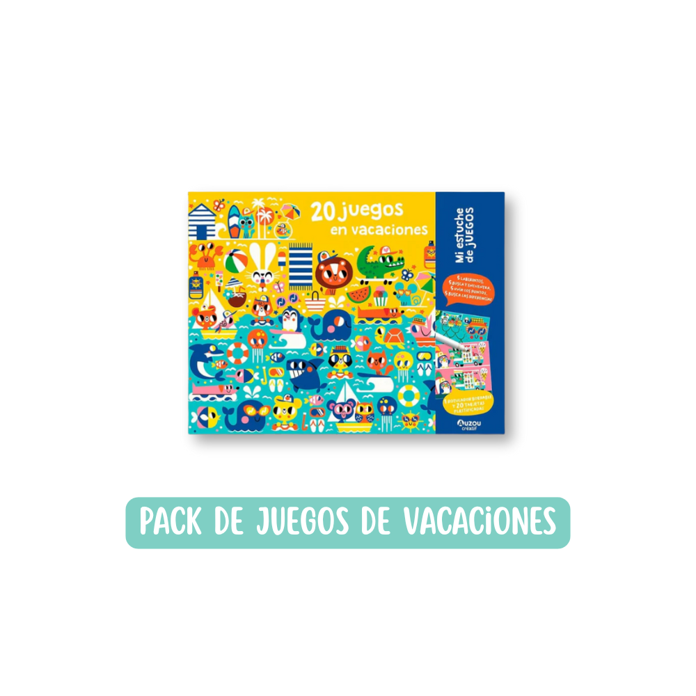 Kit de juegos para el avión (5-6 años)