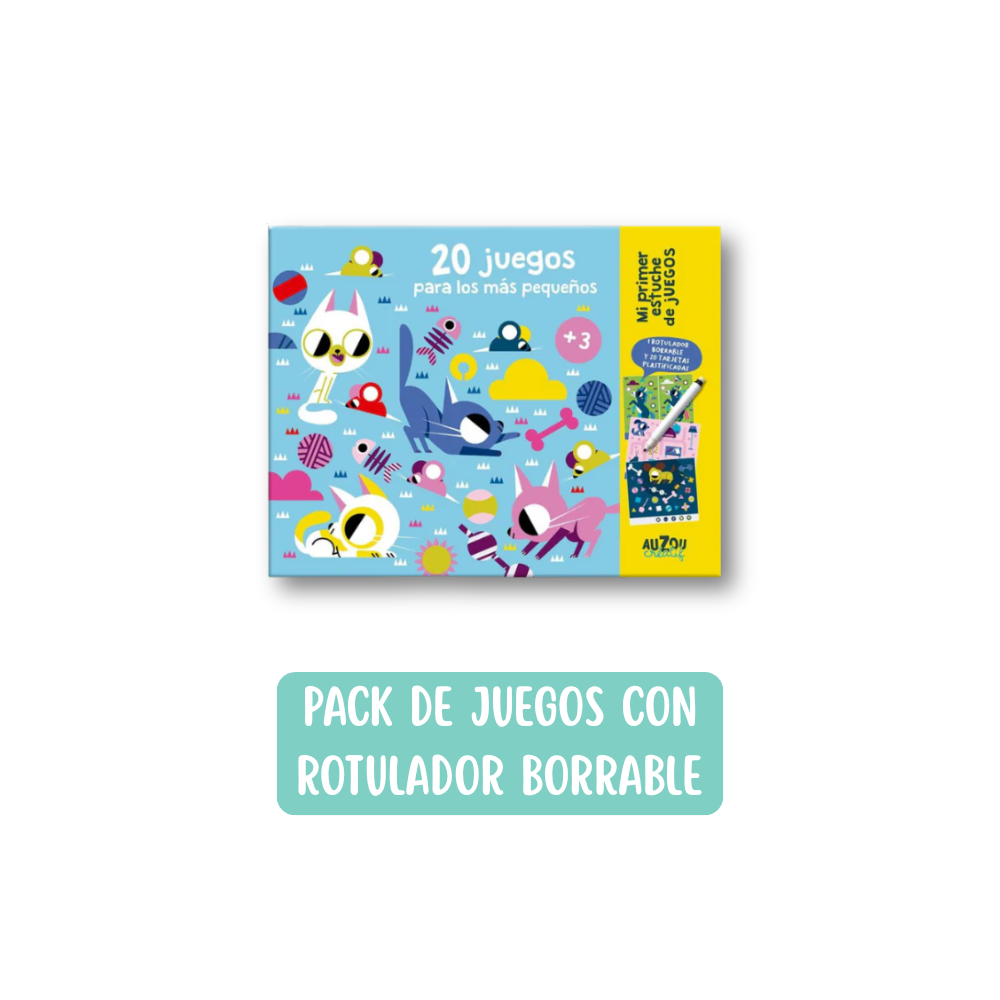 Kit de juegos para el avión (3-4 años)
