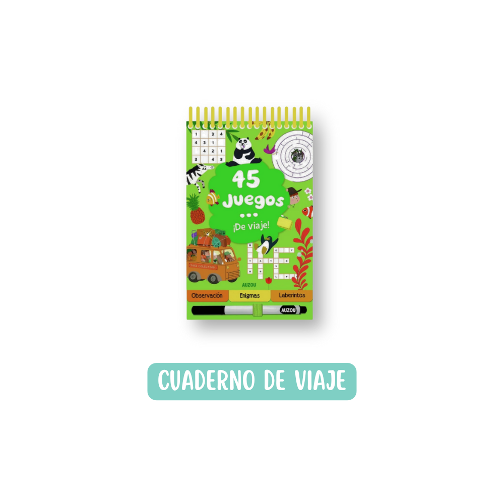 Kit de juegos para el coche (5-6 años)