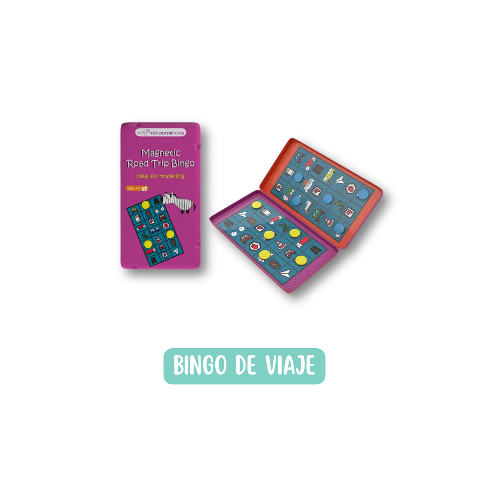 Kit de juegos para el coche (5-6 años)