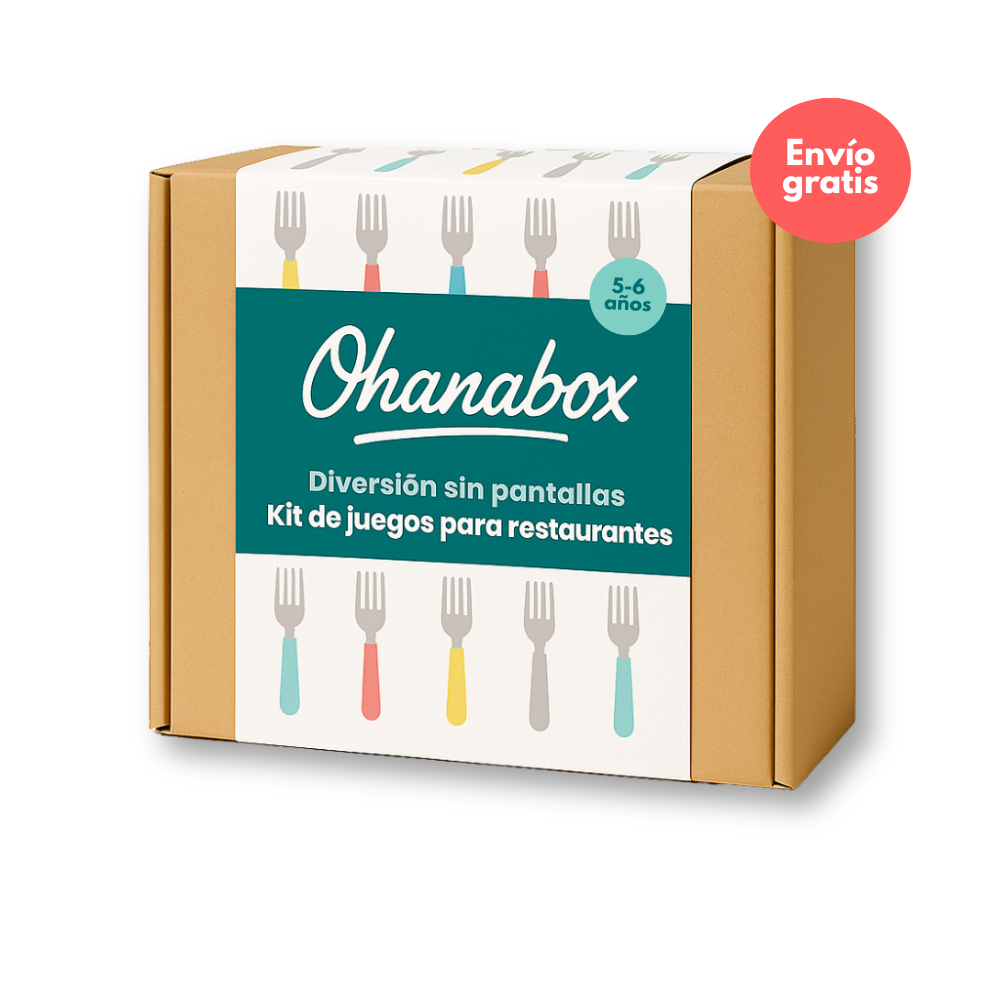 Kit de juegos para restaurante (5-6 años)