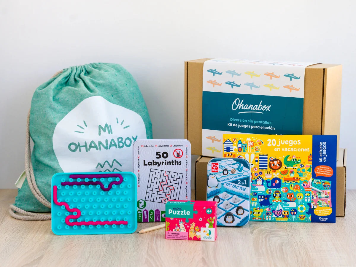 Kit de juegos para el avión (5-6 años)