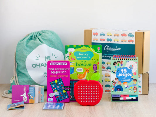 Kit de juegos para el coche (5-6 años)