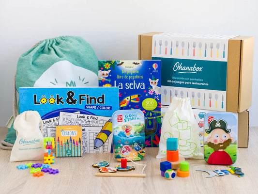 Kit de juegos para restaurante (5-6 años)