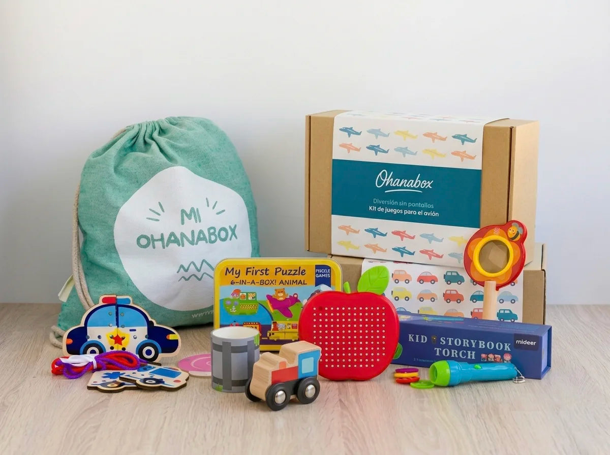 Kit de juegos para el avión (2-3 años)
