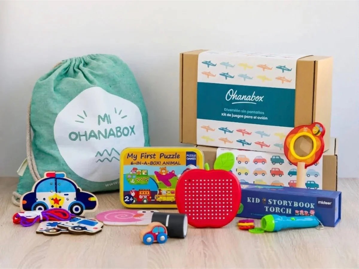 Kit de juegos para el avión (2-3 años)