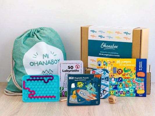 Kit de juegos para el avión (5-6 años)