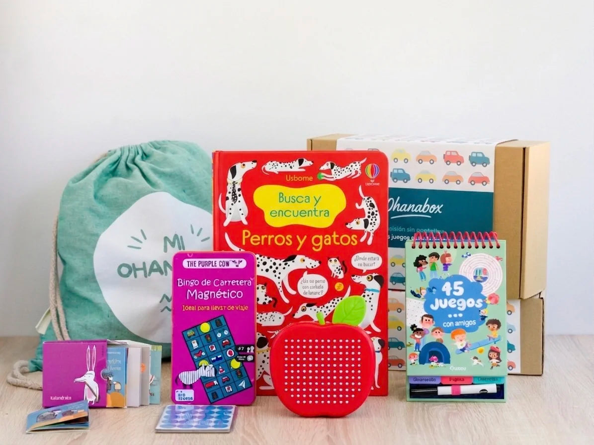 Kit de juegos para el coche (5-6 años)