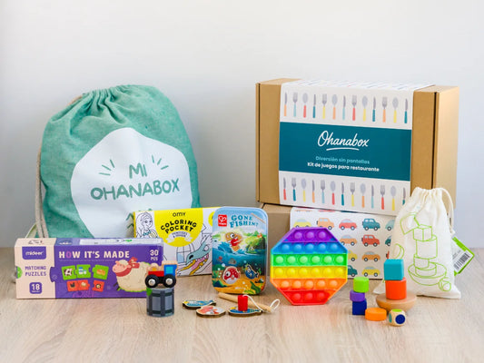 Kit de juegos para restaurante (2-3 años)