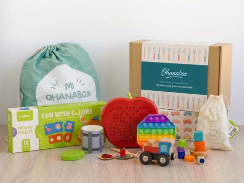 Kit de juegos para restaurante (2-3 años)