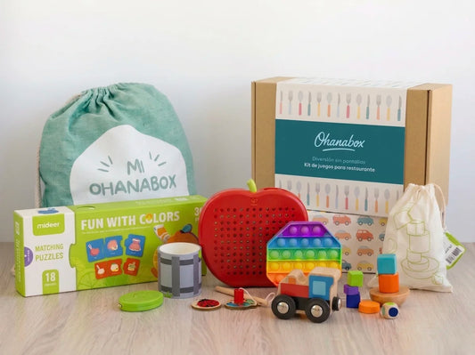 Kit de juegos para restaurante (2-3 años)