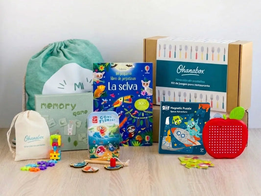 Kit de juegos para restaurante (3-4 años)