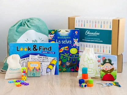 Kit de juegos para restaurante (5-6 años)