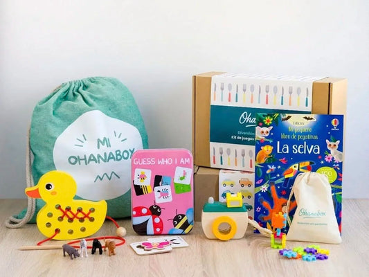 Kit de juegos para restaurantes y esperas (1-2 años)
