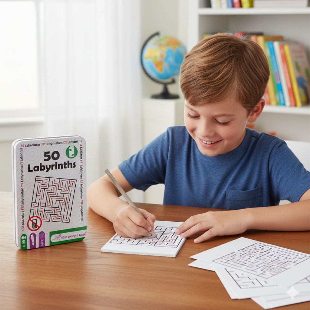 Kit de juegos para el avión (5-6 años)