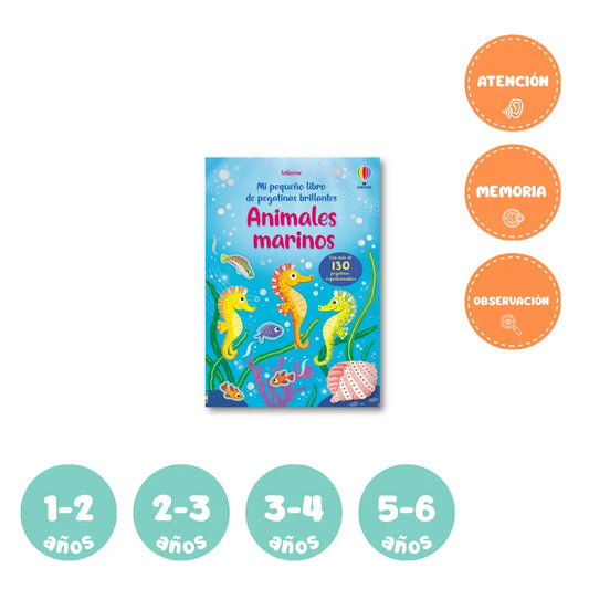 Libro de pegatinas reposicionables