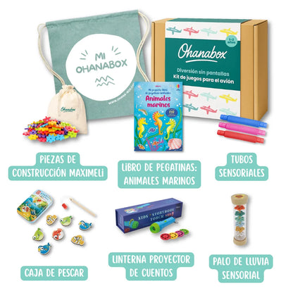 Mochila de juegos para avión o tren 1-2 años