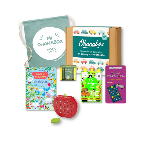 Kit de juegos para el coche (5-6 años)