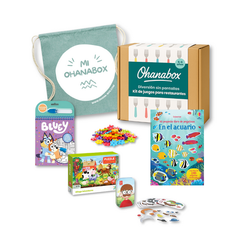 Kit de juegos para restaurante (5-6 años)