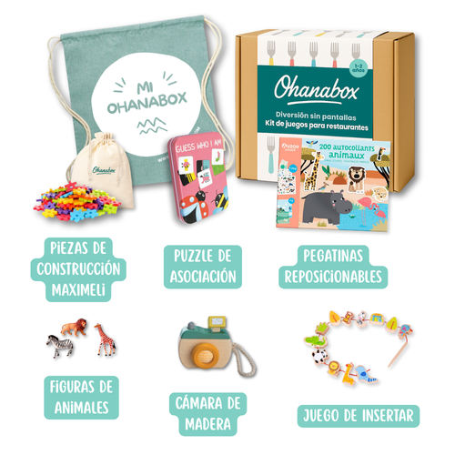 Kit de juegos para restaurante (1-2 años)