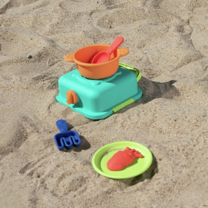 Set de cocina portátil de arena (+2 años)