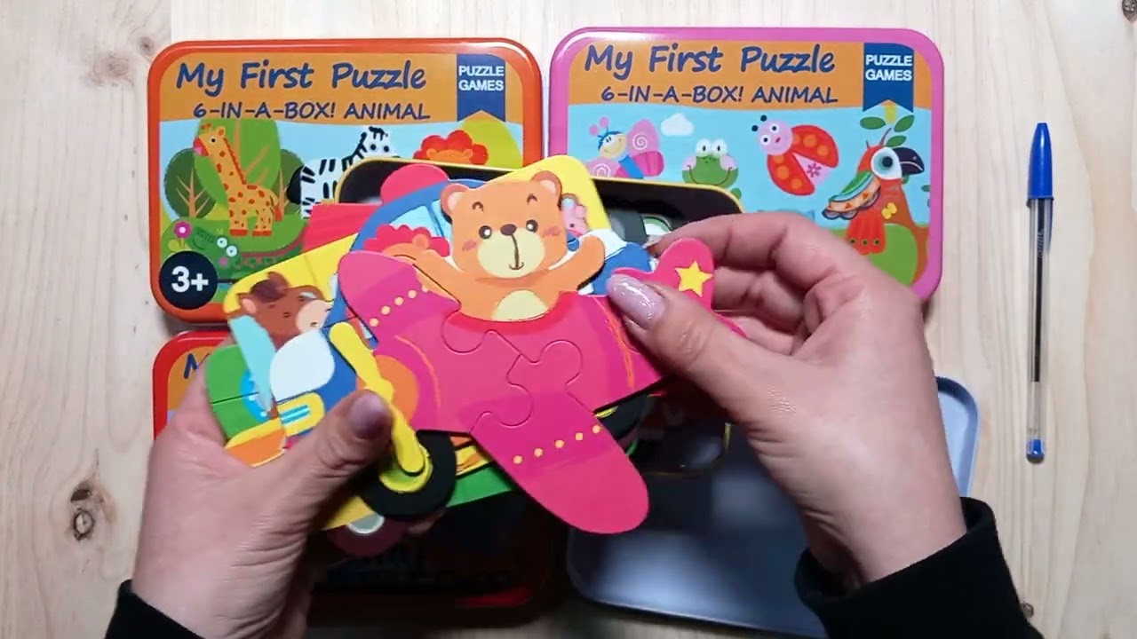 Kit de juegos para el avión (2-3 años)