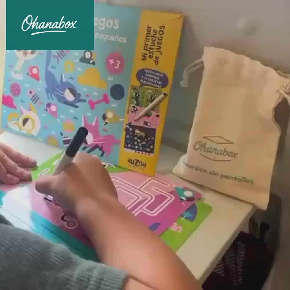 Kit de juegos para el avión (3-4 años)