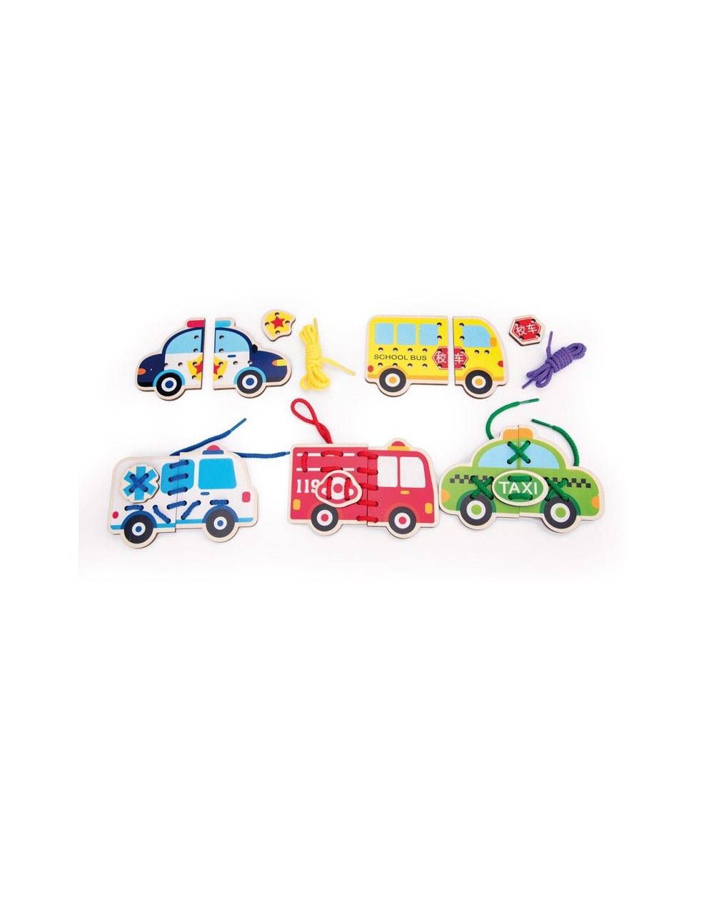 Kit de juegos para el avión (2-3 años)